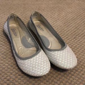Sketchers memory foam flats